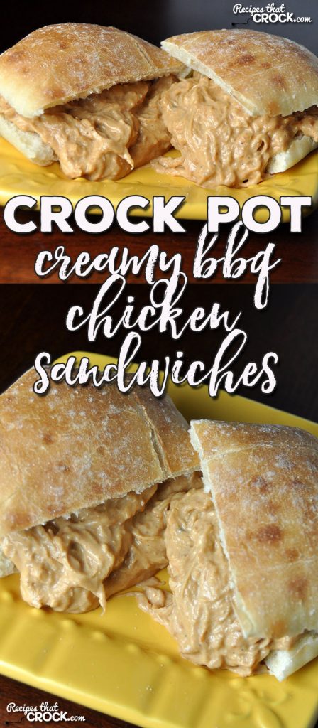 Be it a tailgating party, holiday party, pitch-in or back yard barbecue, this Creamy Crock Pot BBQ Chicken Sandwiches will have everyone asking for more!