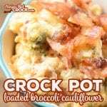 Are you looking for a delicious side dish that you can throw in your slow cooker for a special family dinner or holiday dish? Our Crock Pot Loaded Broccoli Cauliflower is a creamy, cheesy casserole that everyone loves and it just so happens to be low carb too!