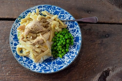 Crock Pot Chicken Noodles