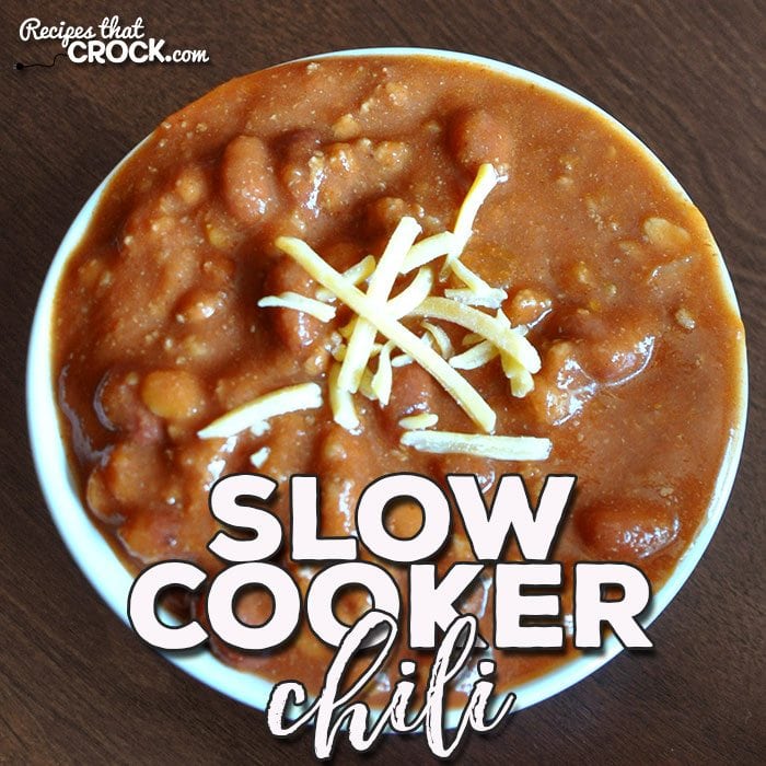 This delicious Slow Cooker Chili was submitted by a reader, Julie Wetzel. We tried it out with some friends of ours, and it was a huge hit!