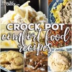 This week for our Friday Favorites we have some awesome Crock Pot Comfort Food Recipes for you including Slow Cooker Steak with Gravy, Homestyle Crock Pot Pork Chops, Crock Pot Angel Chicken, Crock Pot Beef Stroganoff, Crock Pot Creamy Italian Chicken Noodles, Crock Pot Farmers Pie and Crock Pot Bacon Ranch Meatloaf.