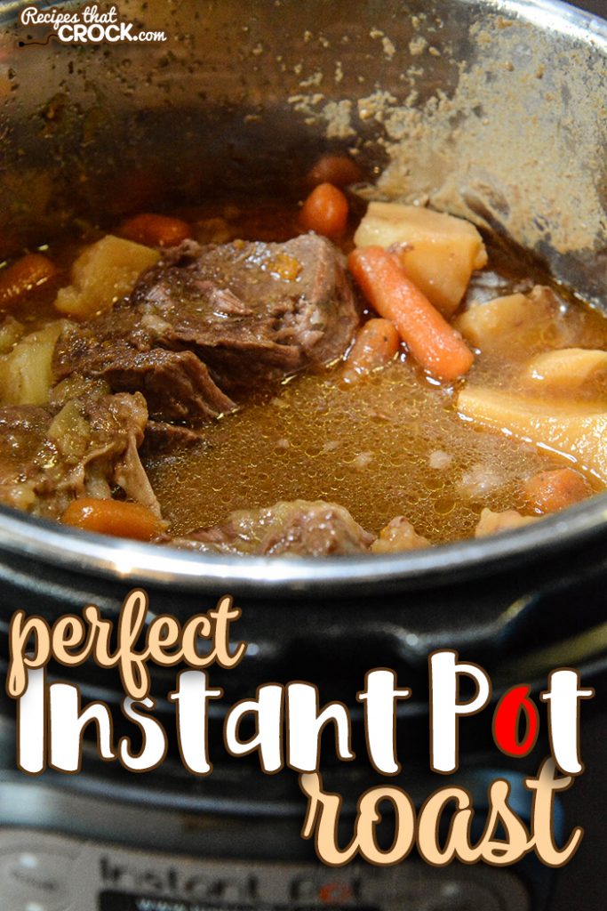 Are you looking for the perfect Instant Pot Roast recipe? We took our tried and true family roast and converted it into an electric pressure cooker recipe. #InstantPot #Beef #Roast #Recipe
