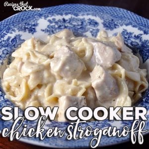 Do you want a delicious meal that is a snap to make and has even kids asking for more even after all the leftovers are gone? Then you don't want to miss this Slow Cooker Chicken Stroganoff submitted by one of our Crock Posse members!
