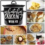 This week’s Whatcha Crockin’ crock pot recipes include Slow Cooker Ranch Chicken Rice Bowls, Warm Winter Lemon Cake, Crock Pot Low Carb Taco Soup, Crock Pot Cheesy Smoked Sausage and Potato Bake, Crock Pot Homemade Yeast Rolls, Sweet and Creamy Crock Pot Hot Cocoa, Crockpot Beans 'n' Kraut Stew, Slow Cooker Turkey Soup and many more!