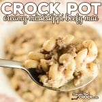 Our Crock Pot Creamy Mississippi Beefy Mac takes all your favorite Mississippi-style flavors and turns them into a delicious homemade  crock pot beefy mac casserole - Crock Pot Creamy Mississippi Beefy Mac SQ 150x150 - Crock Pot Beefy Mac Casserole