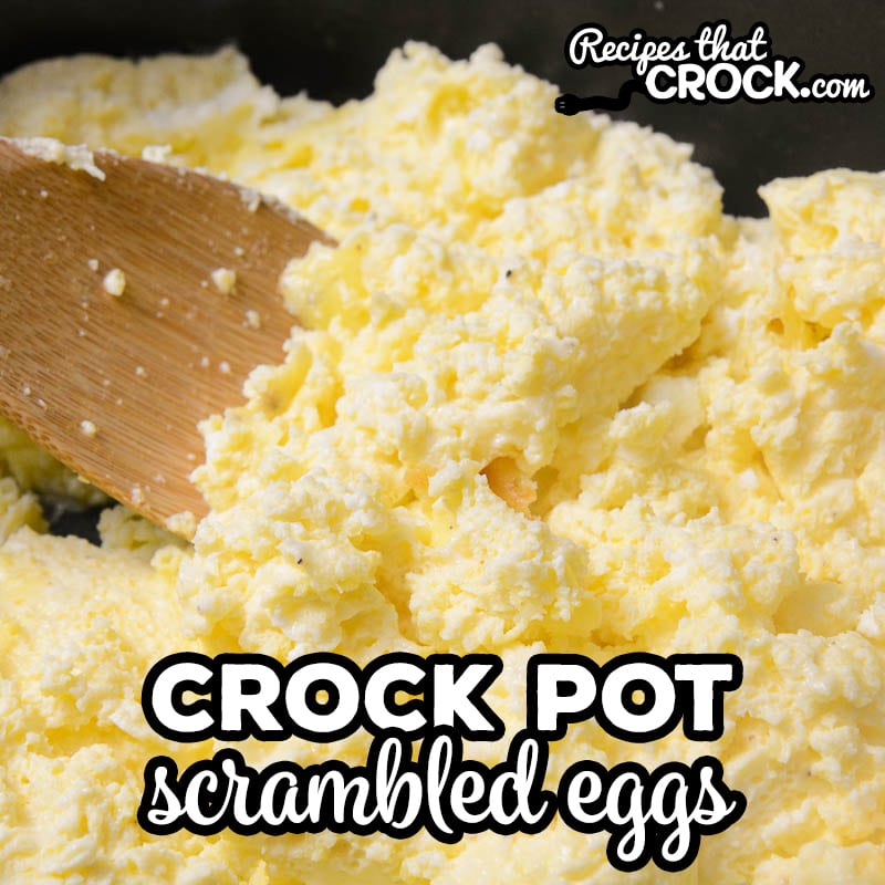 Need an easy way to make scrambled eggs for a crowd? Our Crock Pot Scrambled Eggs Recipe makes the fluffiest flavorful scrambled eggs and your slow cooker does all the work! This recipe is perfect for holiday breakfast or brunch OR to make to reheat for a hot breakfast for the week!