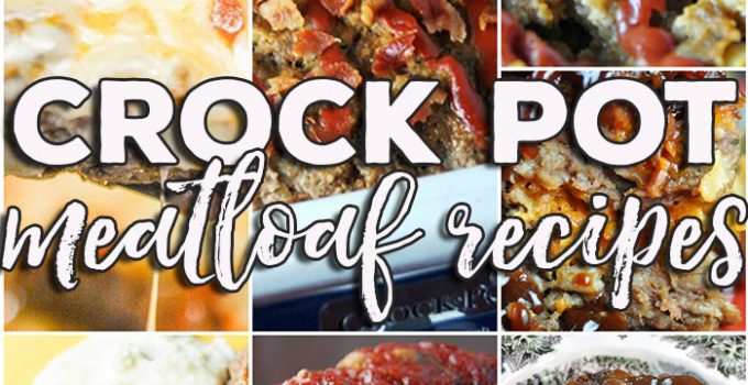 This week for our Friday Favorites we have some awesome Crock Pot Meatloaf Recipes like Crock Pot Meatloaf Parmesan, Crock Pot Swedish Meatloaf, Crock Pot BBQ Bacon Cheddar Meatloaf, Crock Pot Old Fashioned Meatloaf, Crock Pot Bacon Ranch Meatloaf, Easy Crock Pot Meatloaf, Slow Cooker Cheddar Meatloaf and Crock Pot Salsa Meatloaf.