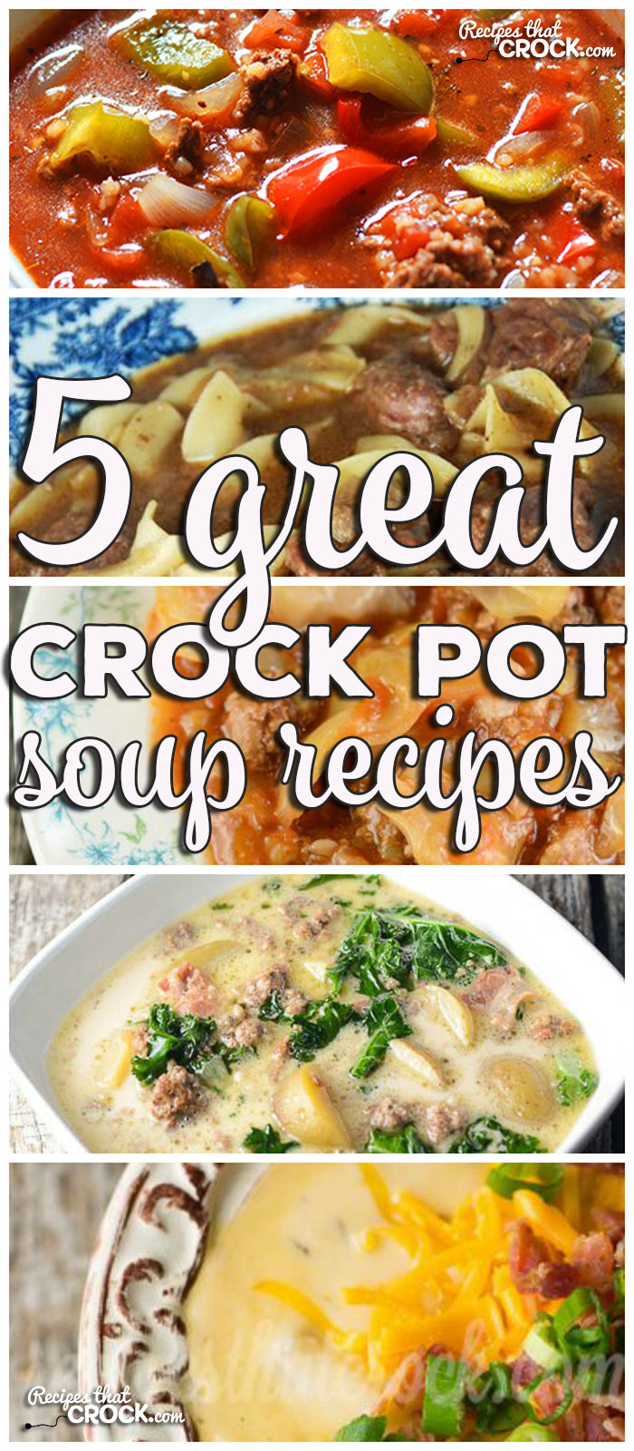 5 Great Crock Pot Soup Recipes: Friday Favorites - Recipes That Crock!