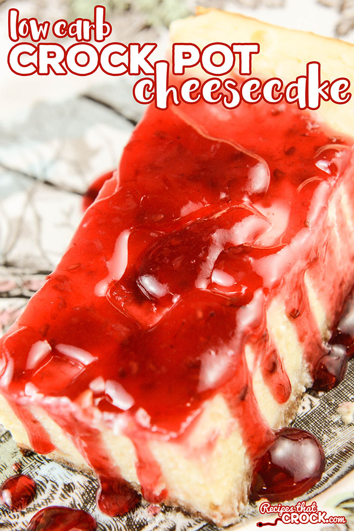 Are you looking for a delicious low carb dessert? Our Low Carb Crock Pot Cheesecake is a delicious treat for those looking for a low sugar dessert option. Slow Cooker AND Multicooker "bake" setting instructions.