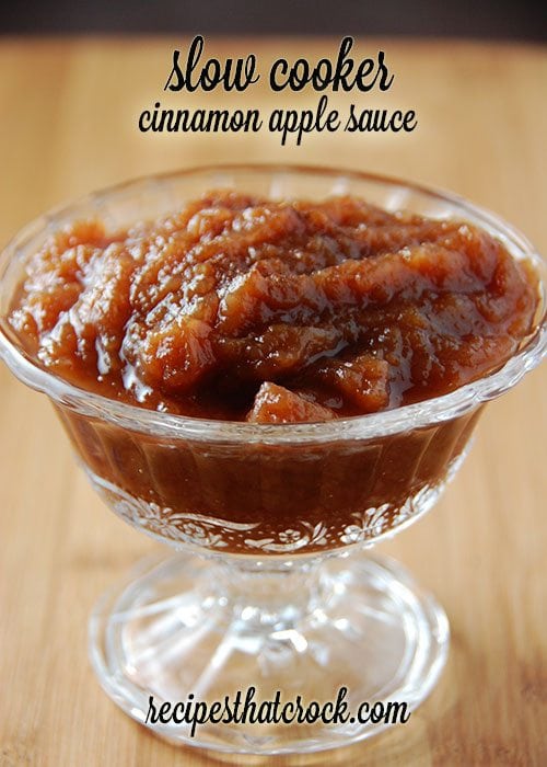 Do you like apple pie? What about wassail? (Me too!) Well, you can have the taste of apple pie and wassail in an apple sauce with this Slow Cooker Cinnamon Apple Sauce!