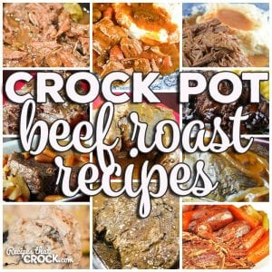 This week for our Friday Favorites we have Beef Roast Recipes like Crock Pot Mississippi Beef Roast, Crock Pot Roast with Gravy, Easy Crock Pot Roast, Golden Crock Pot Roast, Crock Pot Creamy Mississippi Beef, Crock Pot Italian Pot Roast, The Perfect Crock Pot Roast, Crock Pot Red Roast, Easy Crock Pot Beef French Dips, Crock Pot Easy Special Pot Roast, Savory Pot Roast and Slow Cooker Pot Roast.