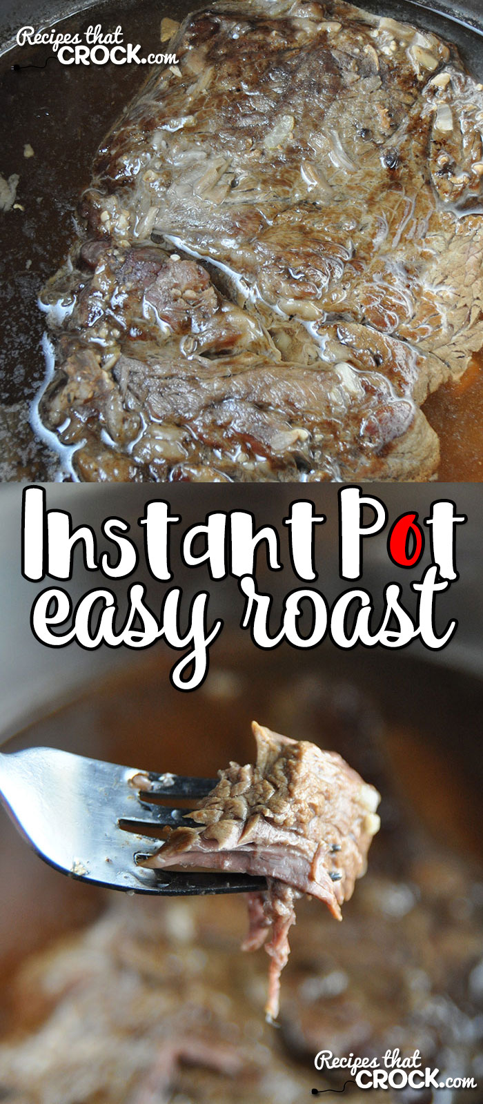 It doesn't get any easier than this Easy Instant Pot Roast. Even better, this roast is fall-apart tender and incredibly delicious!