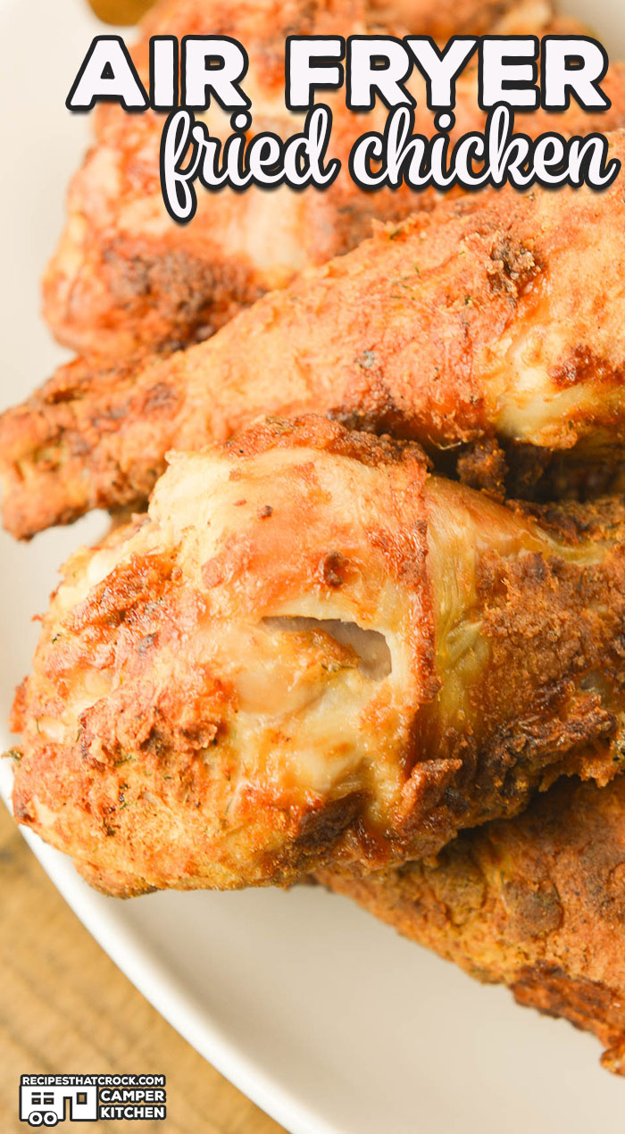 Crispy Fried Chicken cooked in an Air Fryer