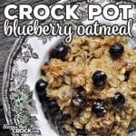 This Crock Pot Blueberry Oatmeal is so delicious and super easy to make. It is sure to make your go-to-breakfast list for when company comes to visit or just to treat your family!