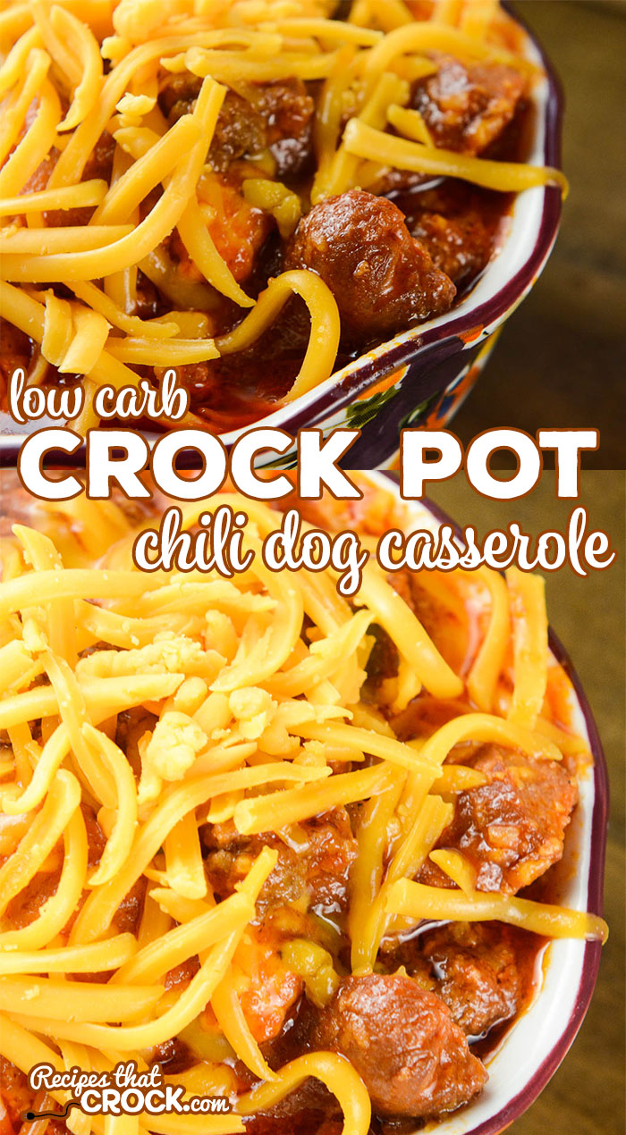 Do you love chili dogs? Our Crock Pot Chili Dog Casserole is a delicious alternative to your favorite fast food option AND it is low carb!