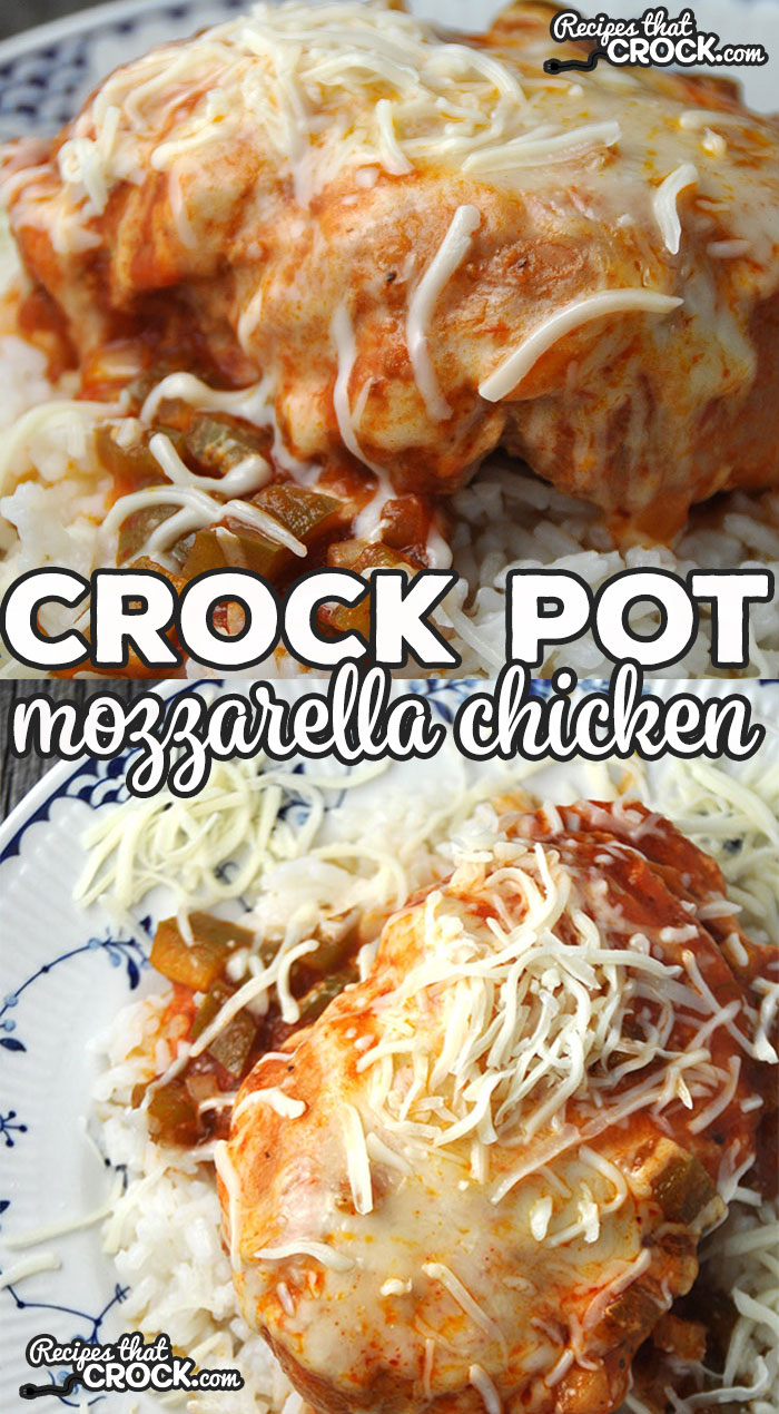 This Crock Pot Mozzarella Chicken and Rice is a cinch to make and gives you a flavorful dish to devour! You're gonna love it!