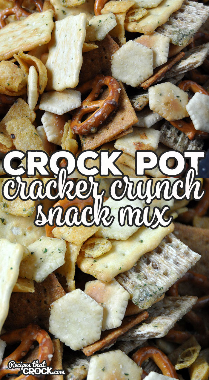 It doesn't get much easier or tastier than this Crock Pot Cracker Crunch Snack Mix. It is also nut-free for anyone who goes to school or works on a nut-free campus!
