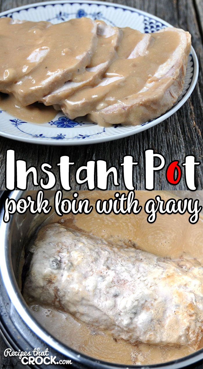 If you love a delicious pork loin with an amazing gravy, then you don't want to miss this Instant Pot Pork Loin with Gravy recipe. Yummy!