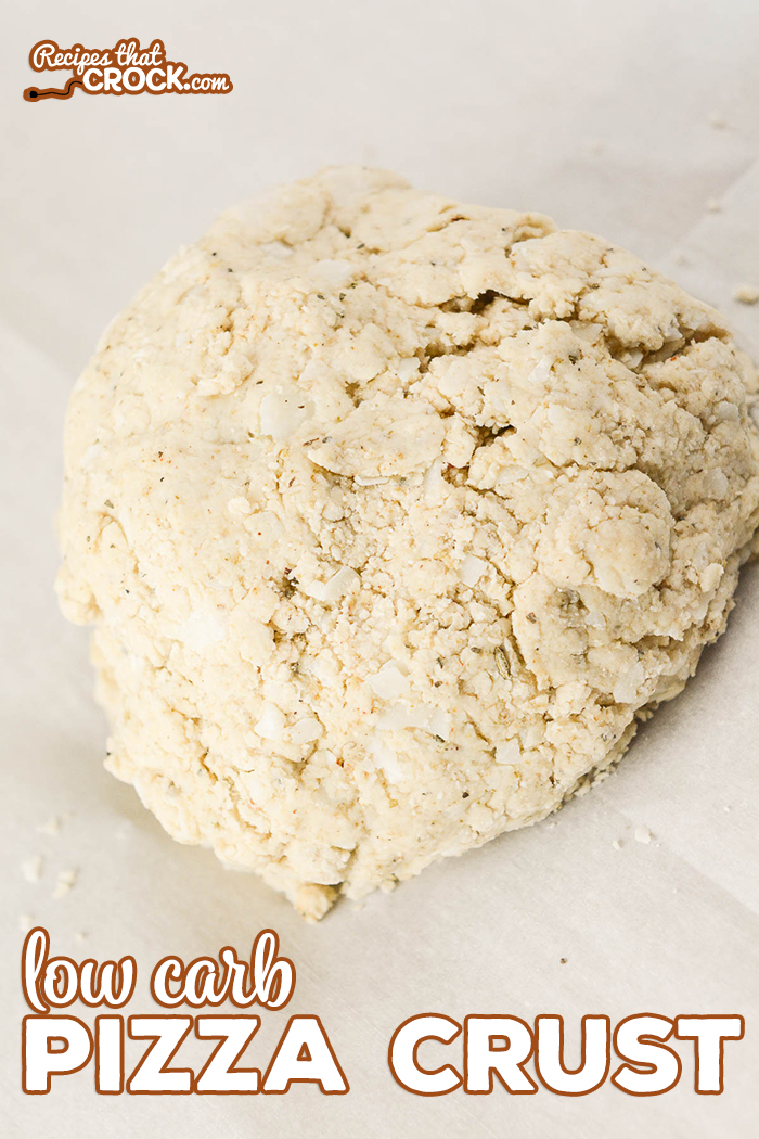 Are you looking for a low carb pizza crust that is not cauliflower or cheese based? We are sharing our go-to low carb pizza crust for oven and crock pot pizza recipes!