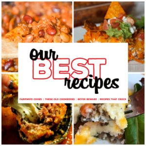 Are you looking for a new ground beef recipe? These quick and easy ground beef recipes are some of the best! This collection of 8 Great Ground Beef Recipes includes family dinner ideas like Cowboy Beans, Taco Bake, Meatballs, Shepherd's Pie and more!