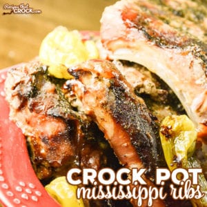 Are you looking for a crock pot rib recipe that is not barbecue based? Our Crock Pot Mississippi Ribs Recipe is a pork rib twist on our very popular Mississippi Beef Roast and Mississippi Chicken recipes. And, it is a great low carb rib recipe!