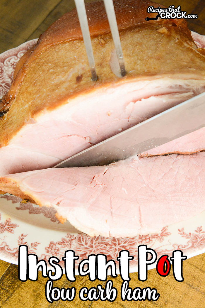 Are you looking for a very quick way to make your holiday ham? We love making ham in an electric pressure cooker. Our Low Carb Instant Pot Ham is THE recipe we will be using this holiday season to make our holiday ham in a matter of MINUTES.