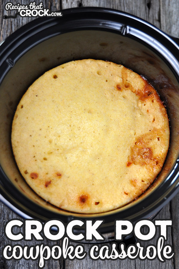 This Crock Pot Cowpoke Casserole is super simple to put together and doesn't take long to crock up! And it is really tasty! Comfort food at its best!