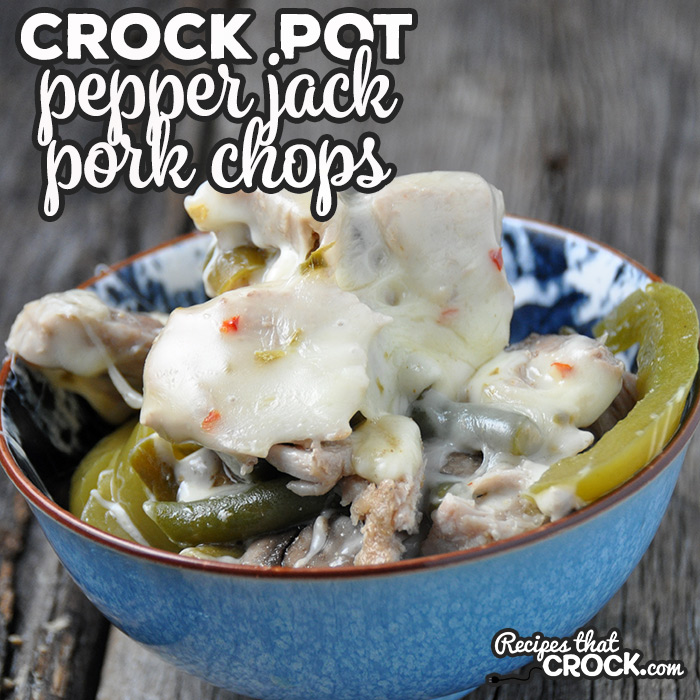 If you have tried our Crock Pot Pepper Jack Chicken, then you know how good it is. You also know this Crock Pot Pepper Jack Pork Chops recipe is going to be SO good!