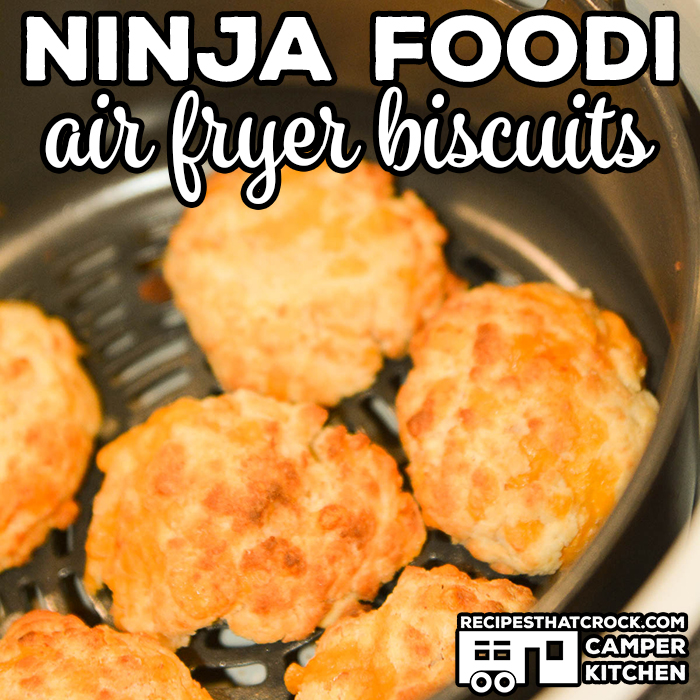 Are you looking for Ninja Foodi Recipes? We are showing you How to Make Biscuits in the Ninja Foodi or other Air Fryer.