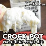 Are you looking for a new cheesy dip? Our Crock Pot Everything Bagel Dip is the perfect party dip! Serve up with some bagel chips, corn chips, or other dippers! Low carb folks can enjoy this low carb party dip with pork rinds or veggies.