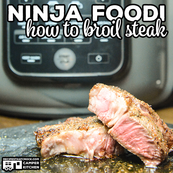 Are you wondering how to cook steak in your Ninja Foodi? We love broiling steak in the Ninja Foodi! It is the perfect way to make a great steak when you can't grill out!