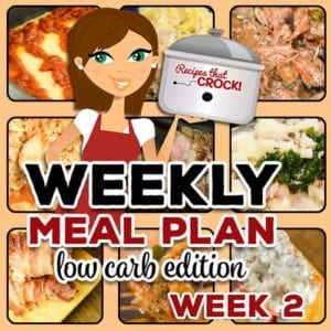 Are you looking for good low carb crock pot recipes? This week's Low Carb Crock Pot Menu includes Crock Pot Unstuffed Cabbage Casserole, Crock Pot Country Ribs - Bacon Ranch, Low Carb Crock Pot Zuppa Toscana Soup, Low Carb Lasagna Casserole and more!