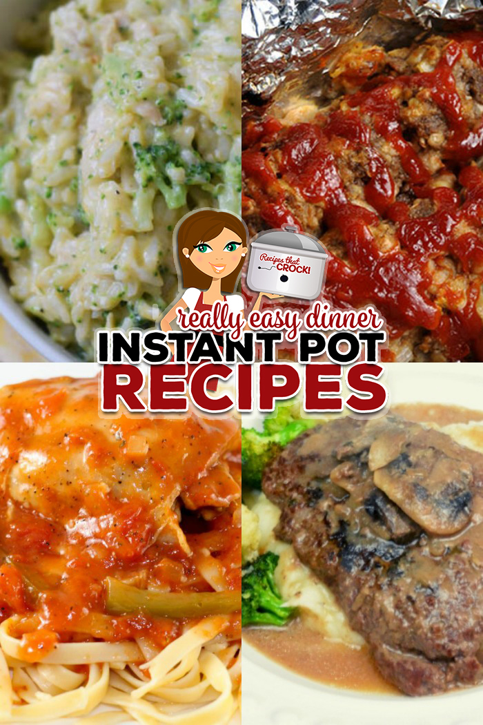 Electric Pressure Cookers like the Instant Pot, Crock Pot Express and Ninja Foodi make cooking dinner a snap. Here are a few of our favorite Quick and Easy Dinners including: meatloaf, chicken broccoli rice casserole, chicken caccitore and more.
