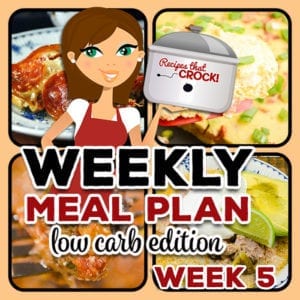Are you looking for good low carb crock pot recipes? This week's Low Carb Crock Pot Menu includes Crock Pot Mississippi Whole Chicken, Pork Chili Verde, Instant Pot Hard Boiled Eggs and more!