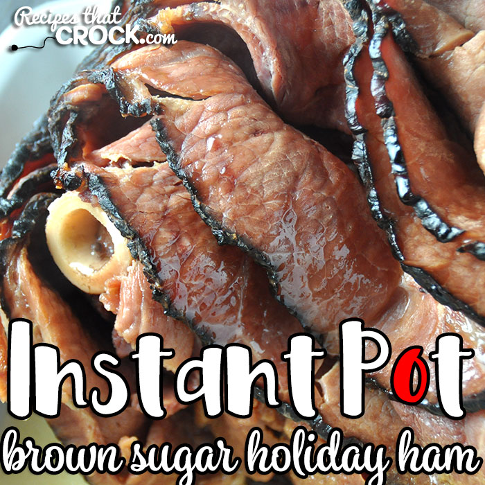 This Instant Pot Brown Sugar Holiday Ham gives you an incredibly flavorful ham with very little work and with only 12 minutes of cook time! Everyone will love it!