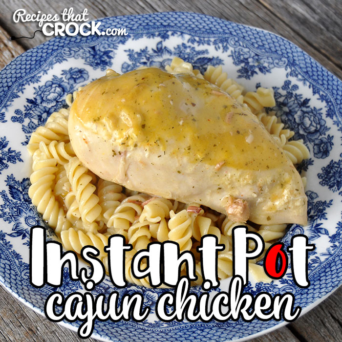 This Instant Pot Cajun Chicken recipe is incredibly easy and is great on its own, over rice or over noodles! Young and old alike will love it!