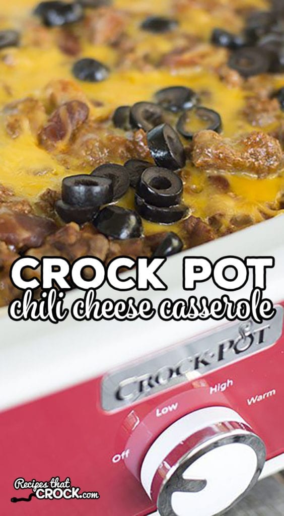 Does your family love those Chili Cheese Burritos from Taco Bell? This Crock Pot Chili Cheese Casserole has a lot of the same flavors but is dished up in a layered casserole that will have the family asking for seconds!
