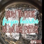 Are you wondering how to cook frozen burritos in an air fryer? Air fried burritos have a slightly crispy, flaky outside with a tender piping hot inside. We absolutely love to air fry frozen burritos.