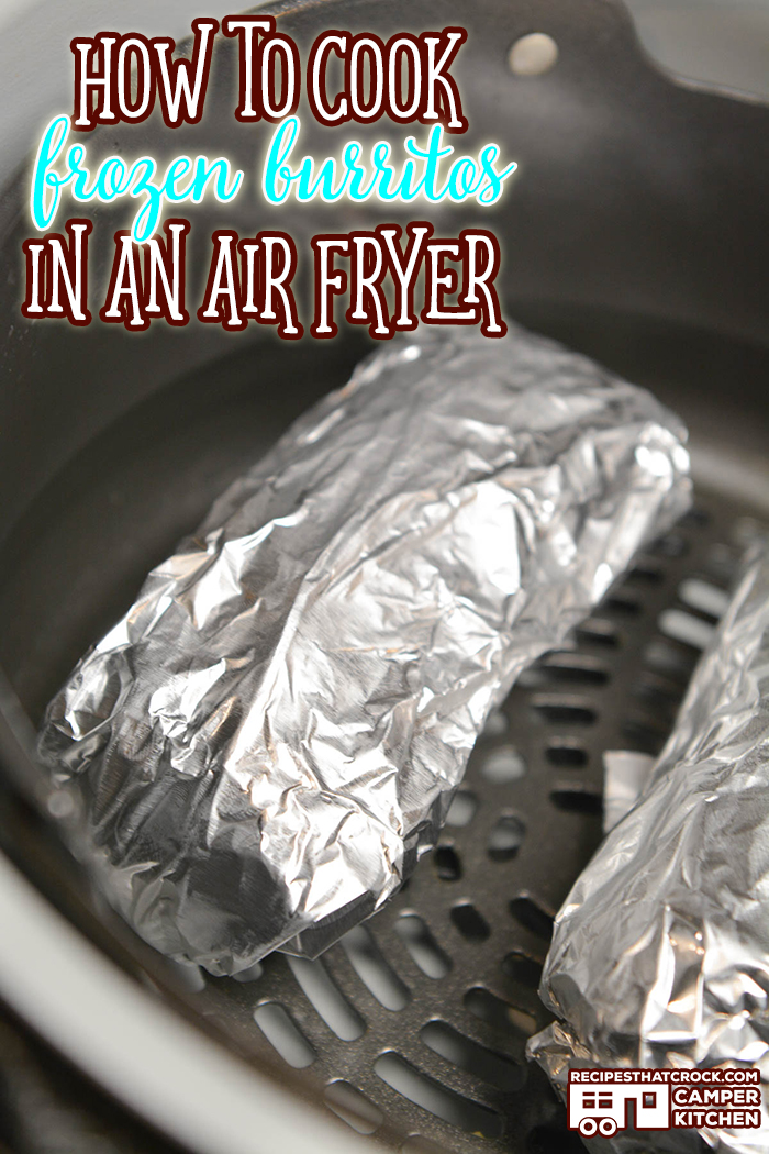 Are you wondering how to cook frozen burritos in an air fryer? Air fried burritos have a slightly crispy, flaky outside with a tender piping hot inside. We absolutely love to air fry frozen burritos.