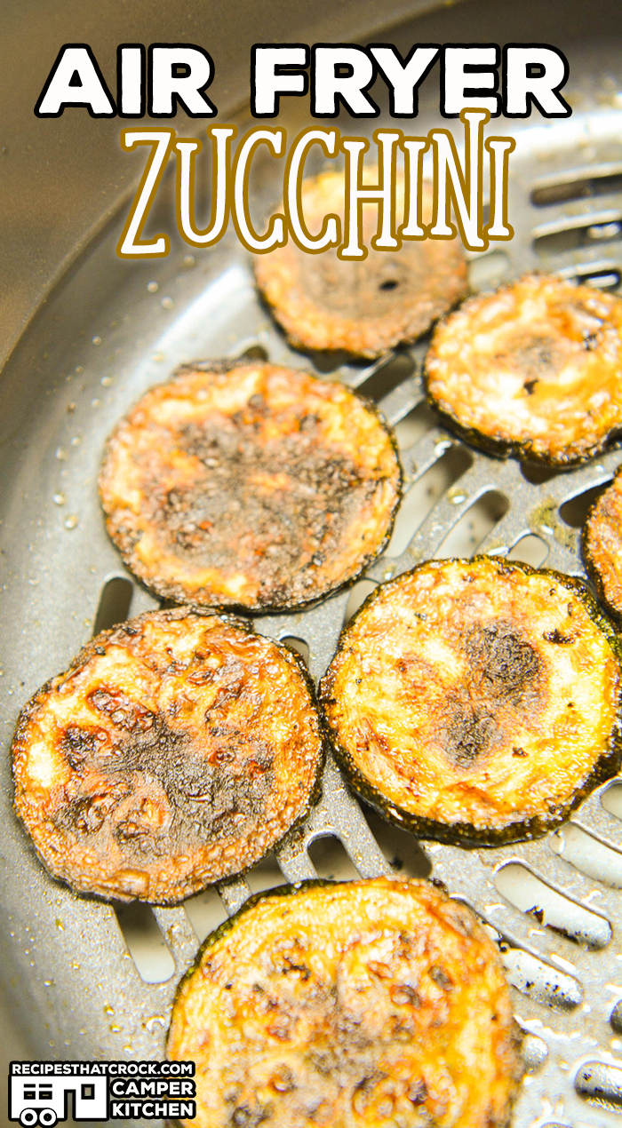Our Air Fryer Zucchini is easy to make, low carb and a fantastic side dish to make in the summer or any time! This recipe is perfect for a traditional Air Fryer or the Ninja Foodi Air Crisp feature.