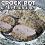 If you are looking for a recipe that is simple, but also gives you a delicious and tender pork tenderloin, then you don't want to miss this Crock Pot Garlic Tenderloin. Three words: Oh. My. Yum.