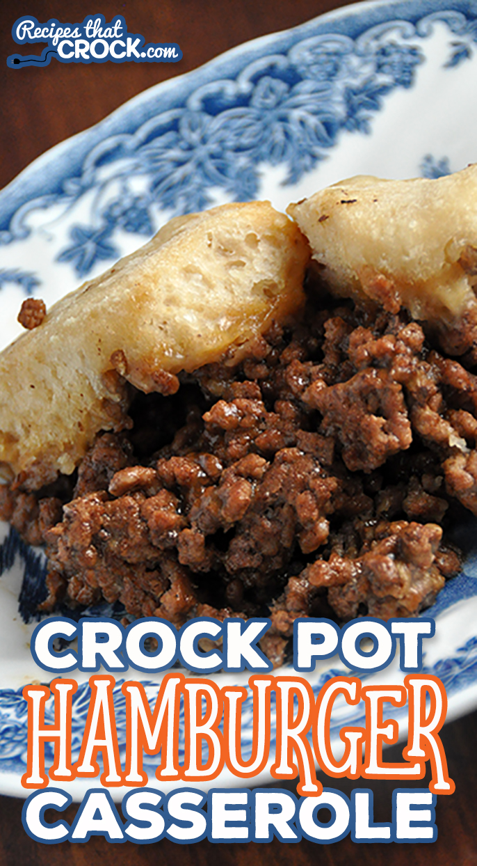 This recipe has been made in our family in the oven for years, so I thought I should give it a try in the crock pot! So I give you my Crock Pot Hamburger Casserole. You can thank me later. ;) via @recipescrock