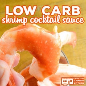 Do you love Shrimp Cocktail Sauce but need to cut the carbs? Our Low Carb Shrimp Cocktail Sauce is so easy to make and enjoy without all the sugar you find in store-bought cocktail sauce.