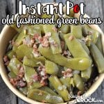 Do you want fresh green beans cooked to perfection in seven minutes? Then you don't want to miss this How to Cook Fresh Green Beans in an Instant Pot recipe! Yum!