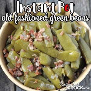 Do you want fresh green beans cooked to perfection in seven minutes? Then you don't want to miss this How to Cook Fresh Green Beans in an Instant Pot recipe! Yum!