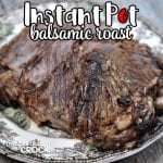 If you are in the mood for a delicious roast that is easy to make and flavorful, then this Instant Pot Balsamic Roast is for you! Even better, it is a quick recipe too!