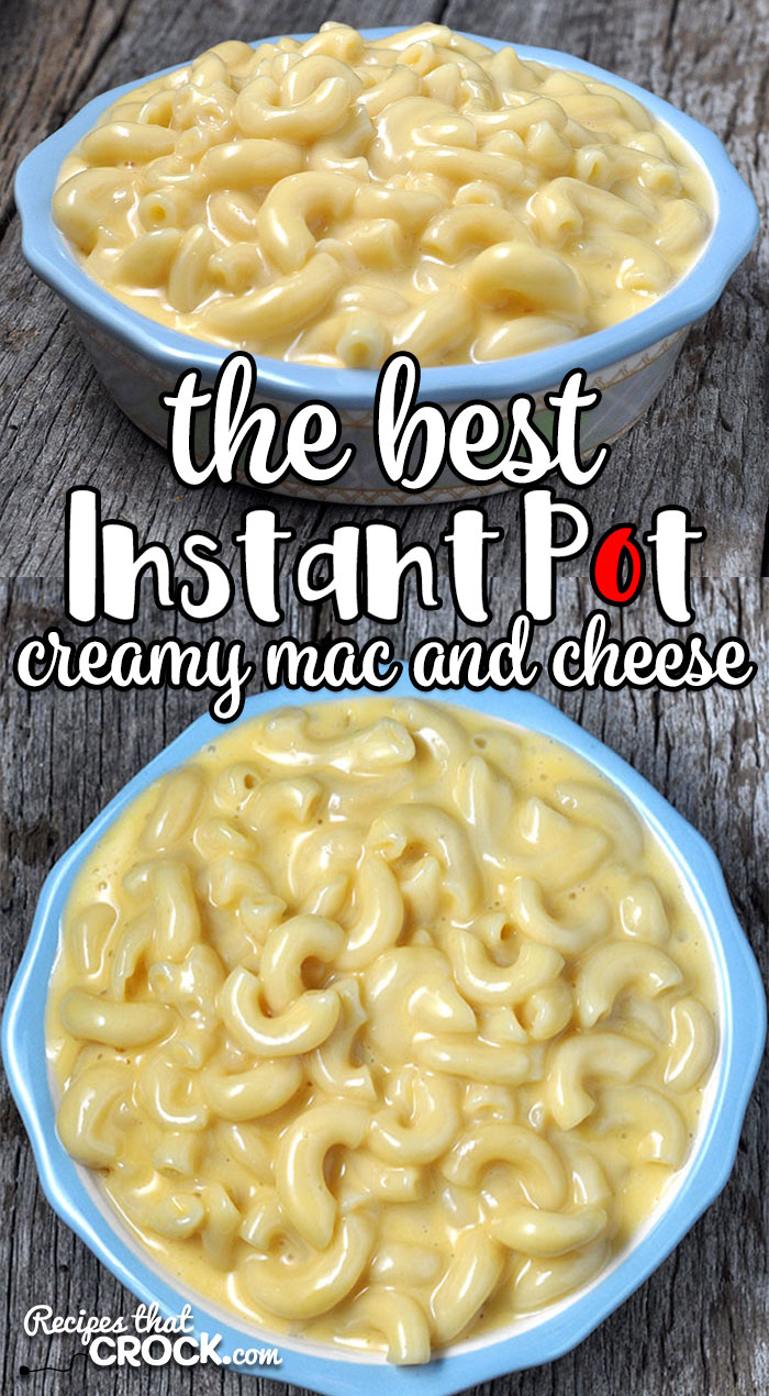 If you are looking for the best, this is The Best Instant Pot Creamy Mac and Cheese recipe. It is easy, cheesy and loved by everyone!