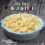 If you are looking for the best, this is The Best Instant Pot Creamy Mac and Cheese recipe. It is easy, cheesy and loved by everyone!