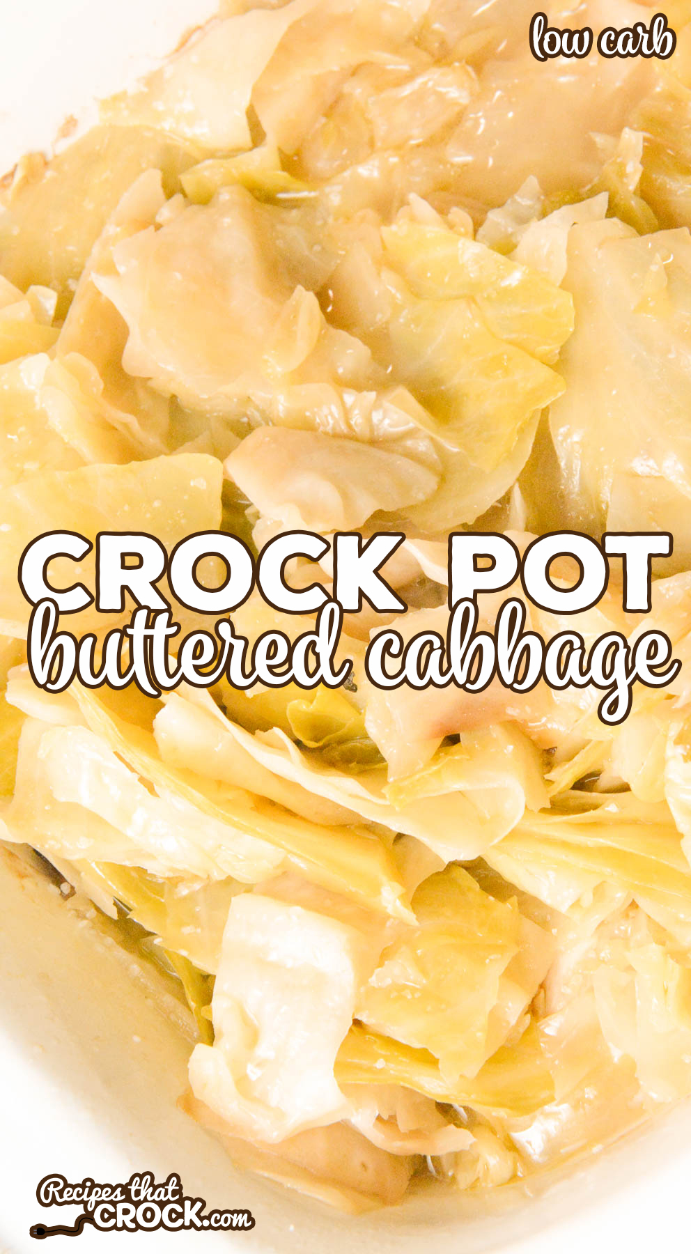 Are you looking for an easy way to make buttered cabbage in your slow cooker? Our Crock Pot Buttered Cabbage is an easy way to enjoy this classic recipe. This recipe makes a delicious low carb side dish!