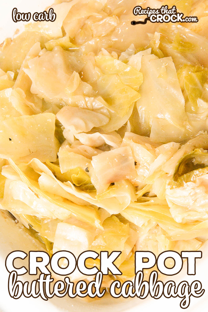 Are you looking for an easy way to make buttered cabbage in your slow cooker? Our Crock Pot Buttered Cabbage is an easy way to enjoy this classic recipe. This recipe makes a delicious low carb side dish!
